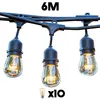 Image de Guirlande lumineuse MAFY LIGHT Noir Caoutchouc 6 mètres