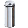 Image de Poubelle automatique 50 l chromé avec seau