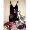 Image de Tissu thermocollant pailleté - Violet clair