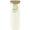 Image de Boîte alimentaire verre et bambou 2,2L - Pebbly - Transparent - Verre