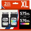 Image de Pack compatible CANON PG-575XL/CL-576XL, 2 cartouches
