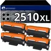 Image de Pack 4 Toners compatibles BROTHER TN2510XL noir