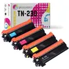 Image de Pack 4 toners compatible BROTHER TN-230 XL - 123CONSOMMABLES