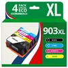 Image de 123CONSOMMABLES - 903 XL - Cartouche compatible avec HP 903 903XL Cartouches d'encre pour HP Officejet 6950 6960 Officejet Pro 6960 6970 (pack de 4)