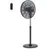 Image de Fanelite - Ventilateur sur pied FS45-DC - Moteur DC - Hélice 45 cm - 6 vitesses - Hauteur ajustable - Oscillant ou fixe - Professionnel - Silencieux