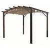 Image de Pergola arche 11.22 m2 écru Habrita per 3433 ge