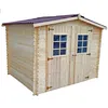 Image de Abri de jardin sans plancher 6.16 m2 bois massif Habrita vd 2622.02 n