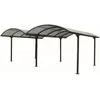 Image de Carport double 28.62m² gris anthracite Habrita car6048alrp