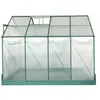 Image de Serre jardin aluminium 7.44 m² vert Habrita sr3024j