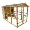 Image de Poulailler xxxl 6-10 poules Habrita po1632