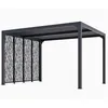 Image de Pergola bioclimatique 10.80m² gris anthracite Habrita per3630mbi