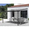 Image de Toit terrasse en aluminium 9.21 m² gris anthracite Habrita tt3030al