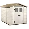 Image de Abri de jardin 6.03m² beige Habrita evo240