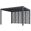 Image de Pergola bioclimatique 10.80m² gris anthracite Habrita per36m30bi