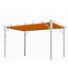 Image de Pergola aluminium 12 m2 blanc Habrita per 4030 wr