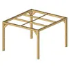 Image de Pergola en bois thermo chauffé 10.67 m² sans plancher Habrita tho3531