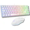 Image de Ensemble clavier et souris - THE G-LAB Combo Hydro - Blanc - 6400 dpi