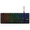 Image de Clavier gaming mécanique avec fil Azerty The G-Lab Keyz Platinium TKL Noir