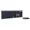 Image de Ensemble Clavier souris sans fil - BLUESTORK - AZERTY - Métal - Silencieux - Touches ciseaux
