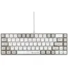 Image de Clavier Gamer filaire - THE G-LAB - KEYZ-HYDRO-WG/FR - 60% format compact - AZERTY - Rétroéclairé - Gris/Blanc