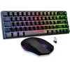 Image de Pack Gamer 2-en-1 sans fil - THE G-LAB - COMBO HYDRO - Clavier membrane réactive et silencieuse + Souris - Noir