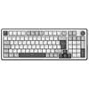 Image de Clavier Gaming The G-LAB Keyz Elite 400 RGB Triple Mode AZERTY Mecanique Blanc/Gris