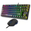 Image de Pack clavier souris gaming - THE G-LAB - COMBO MERCURY EX - Clavier Mécanique TKL Switch Rouge - Souris 7200 DPI