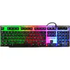 Image de The G-Lab Keyz Neon (FR, Filaire), Clavier, Noir