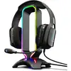 Image de Support pour Casque Gamer - K-STAND RADON - RGB - USB - Noir