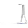 Image de Support Pour Casque/Micro-Casque - The G-Lab - K-Stand Hydrogen - 2 Ports Usb - Blanc