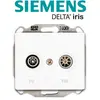 Image de Siemens - prise tv/fm blanc delta iris