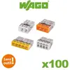 Image de Wago - 100 bornes de connexion 2,3,5,8 fils s2273