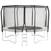 Image de KANGUI Trampoline de jardin rond Ø426cm avec filet de sécurité + échelle Fabrication européenne Famili 430