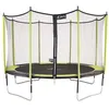 Image de Trampoline de jardin JUMPI Vert/Noir 430 - 426 cm - Filet de sécurité