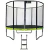 Image de KANGUI Trampoline de jardin rond 305 cm + filet de sécurité + échelle | PUNCHI Vert 300