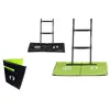 Image de Kangui Tapis de sol universel pour trampoline Réversible noir ou vert