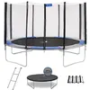 Image de KANGUI Trampoline rond Ø430cm avec filet, échelle, bâche et kit d'ancrage RALLI 430
