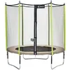 Image de KANGUI Trampoline de jardin 244 cm + filet de sécurité JUMPI Taupe/Vert 250