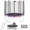 Image de KANGUI Trampoline rond Ø250cm avec filet, échelle, bâche et kit d'ancrage RALLI 250