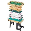 Image de Table multi jeux pliable 16 en 1 Baby foot, ping pong, Billard, bowling, palets,...