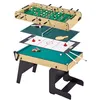 Image de Table multi jeux pliable 4 en 1 ados Baby foot Billard Ping Pong Hockey