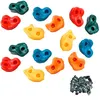 Image de KANGUI Lot de 15 Pierres à grimper d'escalade pour structures de jeux Fixations incluses