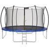 Image de KANGUI Trampoline rond Ø430cm avec filet de sécurité et échelle Bleu FPR 430