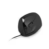 Image de Souris filaire ergonomique verticale pour gaucher Urban Factory Ergo Noir