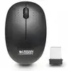 Image de Urban Factory Souris libre ambidextre RF sans fil optique 1000 DPI (Sans fil), Souris, Noir