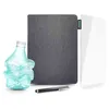 Image de Pack Starter Eco Urban Factory Etui pour tablette tactile 10.5" Gris + Protection d'écran en verre trempé pour tablette tactile 10.1" Transparent + Stylet tactile Gris