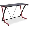 Image de Bureau de travail ergonomique Urban Factory Ergo Noir et rouge poudré
