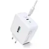 Image de Urban Usine Gan 100w USB-C Alimentation électrique éco-Friendly (100 W, 1 portion), Chargeur USB, Blanc