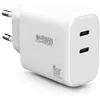 Image de Urban Factory CHARGEUR GAN USB-C 65W - 1 PORT (65 W, 1 portion), Chargeur USB, Blanc