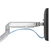 Image de Urban Factory FLEXEE Sgl - Kit de montage (bras pour moniteur) - ressort - pour Écran LCD - unique, ergonomique - acier, aluminium, plastique - blanc - Taille d'écran : 17"-32" - montrable sur bureau